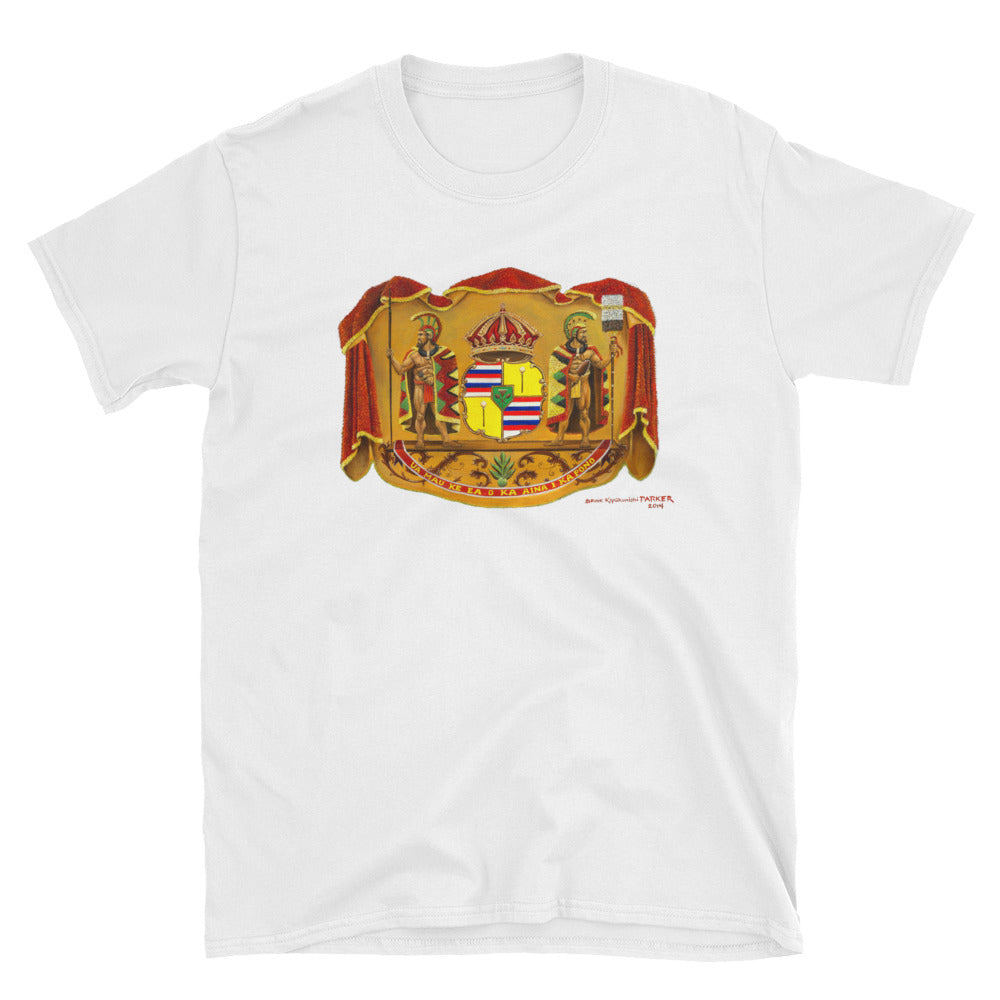 Hawaiian Coat of Arms - Short-Sleeve Unisex T-shirt – HawaiianAtArt